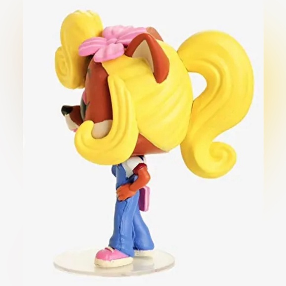 Funko Coco Bandicoot Vinyl Figure with Pink and Yellow Accents - Picture 8 of 8